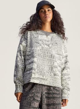 adidas阿迪达斯女子aSMC LOOSE SS P套头衫卫衣JW4648