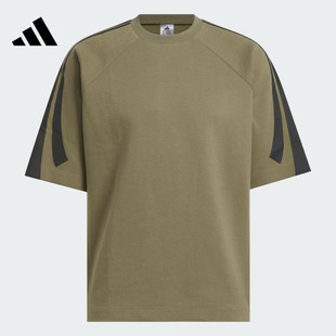 SWEAT运动休闲短袖 T恤JN3975 adidas阿迪达斯男女ADI