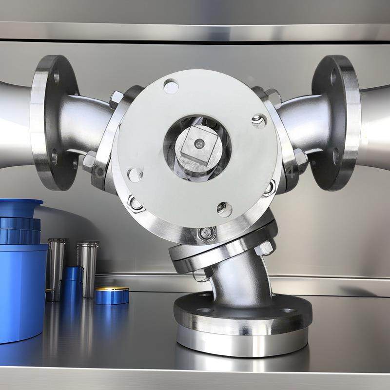 不锈钢三通粉料换向阀45度60度90度120粉体换向法兰球阀多通道,标准件/零部件/工业耗材,液压阀,淘宝优惠券,粉丝福利购,淘宝优惠卷