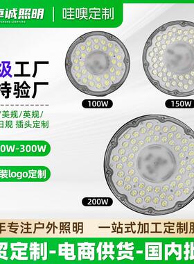 适配跨境UFO工矿灯 车间厂房灯 仓库天棚LED照明灯羽毛球
