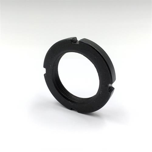 适用45钢淬火高强度国标圆螺母gb812 四槽锁紧并帽m10/12/14/16-5