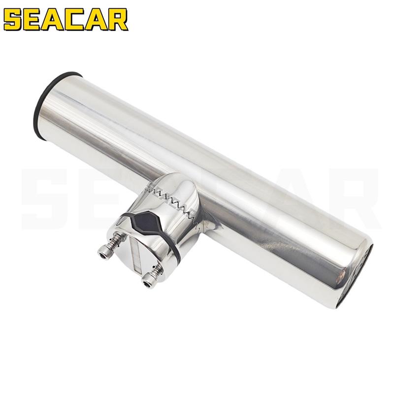 适配19-25mm不锈钢316鱼竿座 船用鱼竿座可调节鱼竿支架船用五金