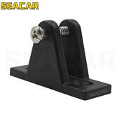 适配高强度黑色尼龙塑料滑套滑帽正山形座 游艇遮阳棚配件船用五