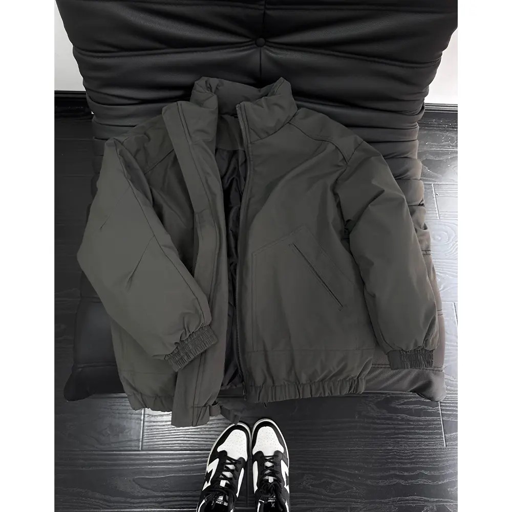 美式bomber飞行夹克棉服男秋冬