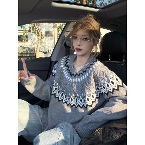 staythenight费尔岛圆领毛衣