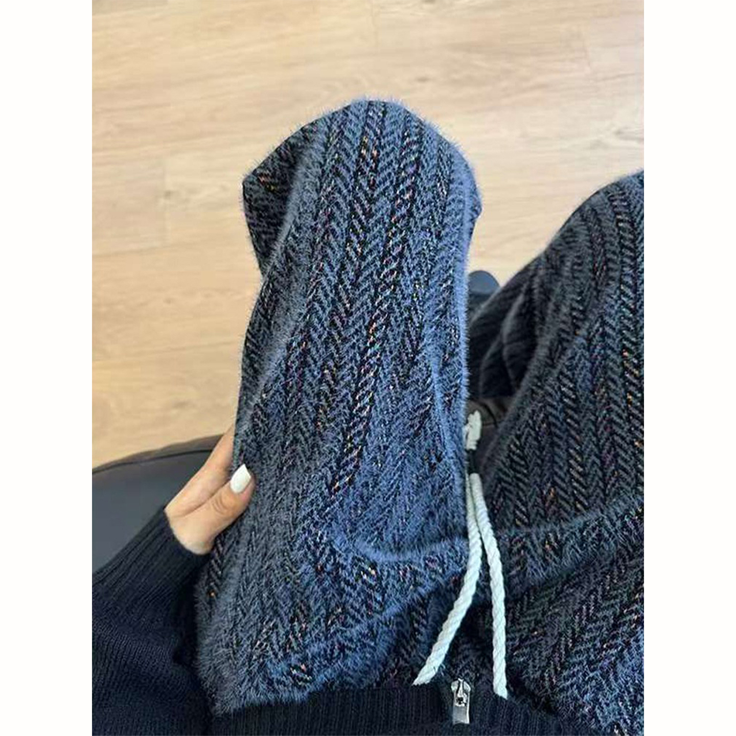 美式条纹灯芯绒裤子男款秋冬长裤