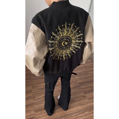 光明之眼棒球服男秋季刺绣设计感