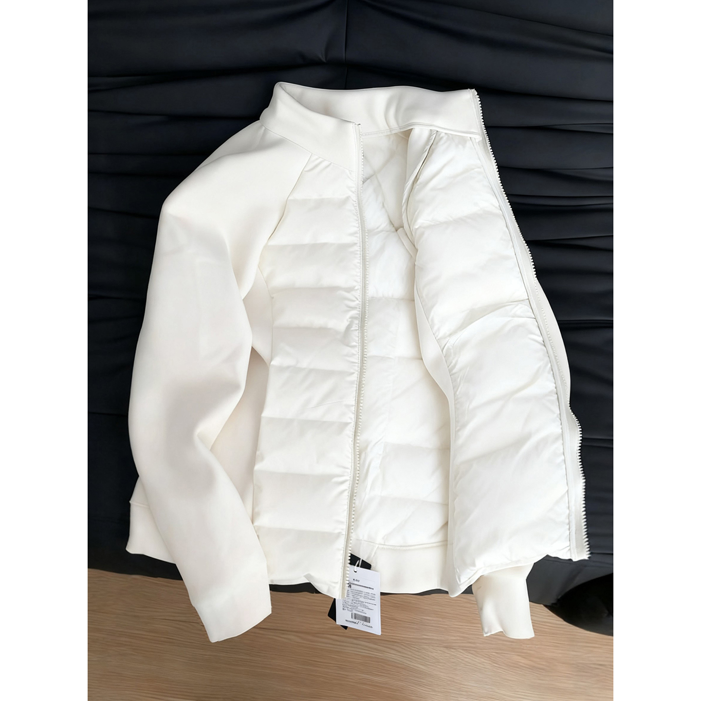 白色轻便排骨羽绒服男冬季加厚