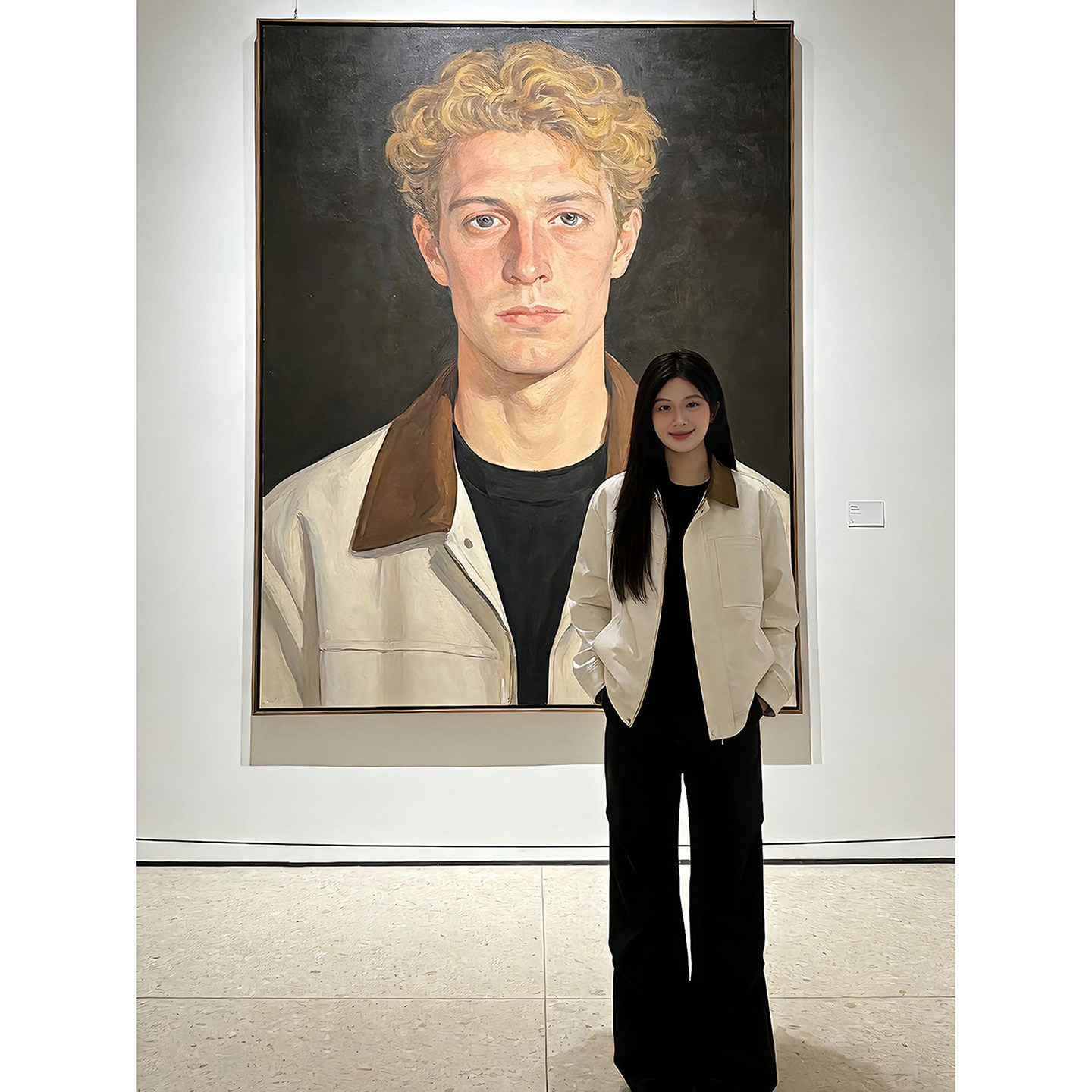 白色水洗帆布短款外套男士早春穿搭巴恩风工装夹克底特律情侣上衣