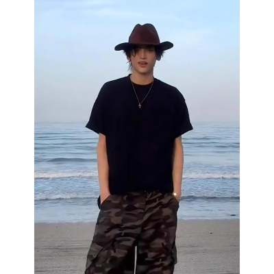 300g重磅宽松短袖男款夏季少年感