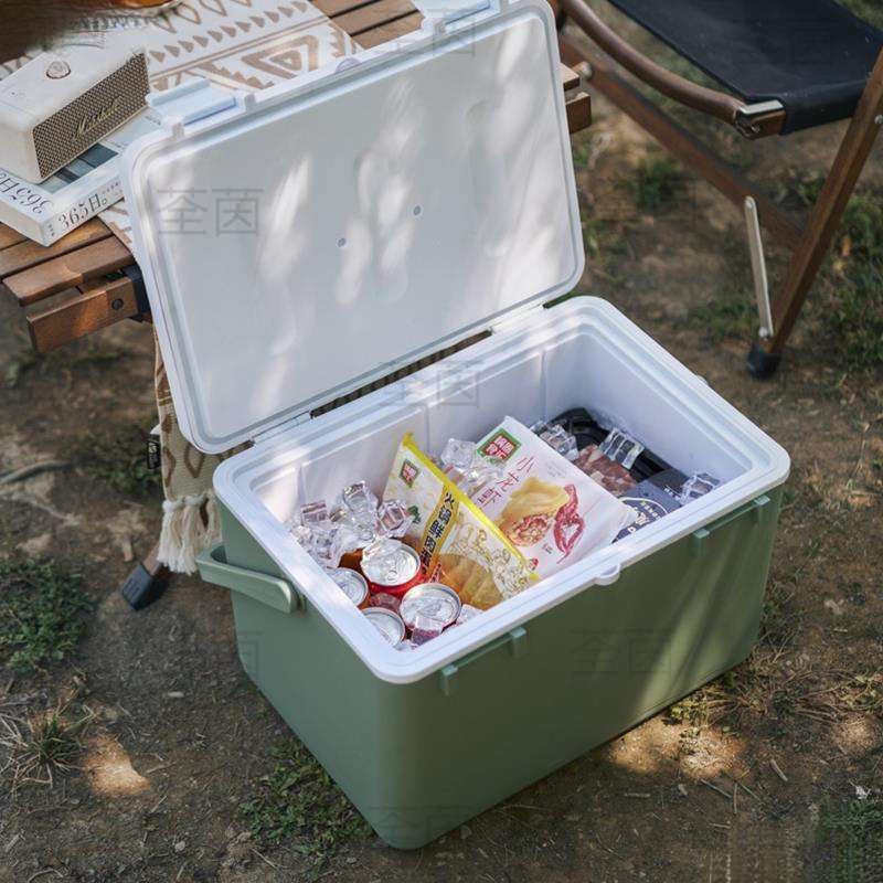 冰块保温箱冷藏箱摆摊户外露营食品商用冰桶小冰箱车载便携家用