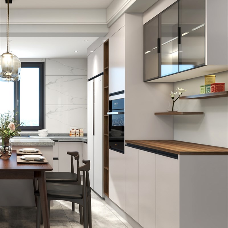 enf级a板材实木免漆板生态板整张衣柜子书架家俱定制马六甲细木工