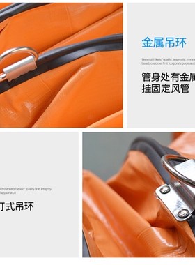 伸缩通风管道 PVC尼龙塑料帆布螺旋管子 鼓送排风机油烟软管Z300m