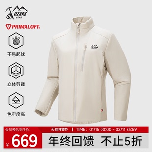 Ozark奥索卡25秋冬新品夹克户外立领防泼水多功能防风夹克外套女