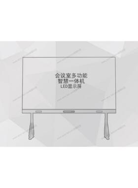 森翼室内P1.56多媒体智慧一体机P1.587会议室多功能LED广告显示屏