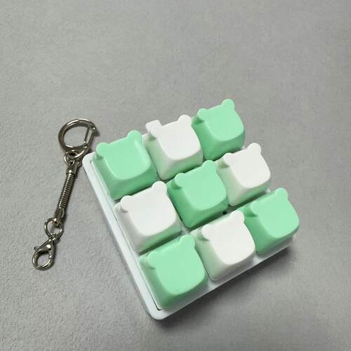 跨境猫咪解压玩具按键9键机械试