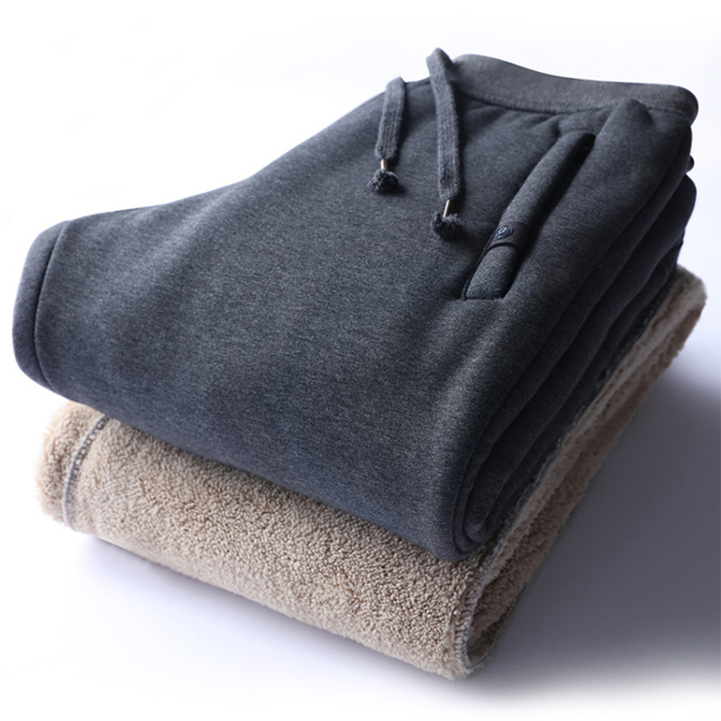 homedaily羊羔绒运动裤