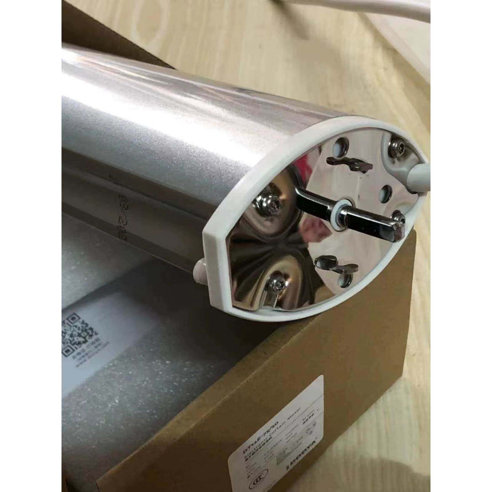 杜亚智能电动窗帘轨道dt12tv干接点rs485协议酒店接线离语音电机