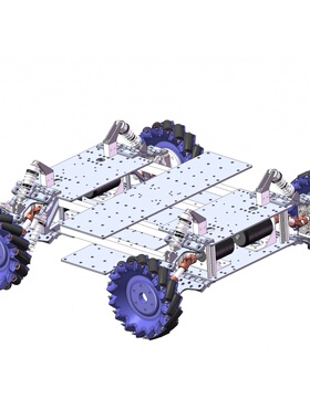 Robomaster Robocon  机器人底盘 独立悬挂 4轮麦克纳姆轮 套件