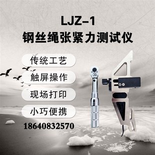 大连徕特LJZ-1钢丝绳张紧力测试仪钢丝绳张力测试仪张紧力检测仪