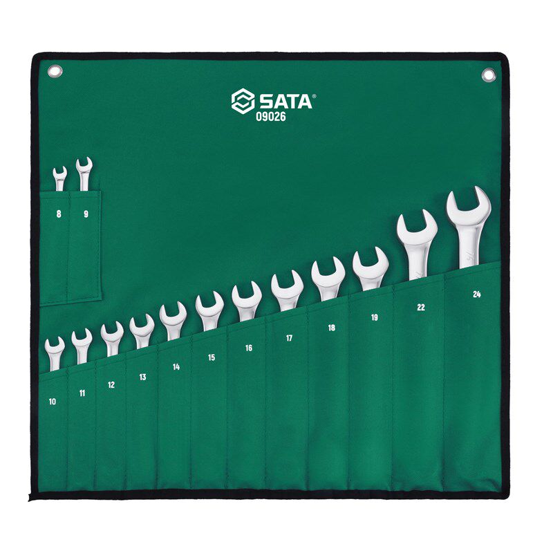 Sata 14件套全抛光两用扳手09026