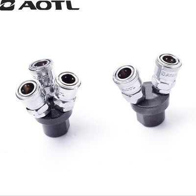 快速接头SMY气动管接头 空压机接头 SMV 圆三通 配气c5bb1a553-f