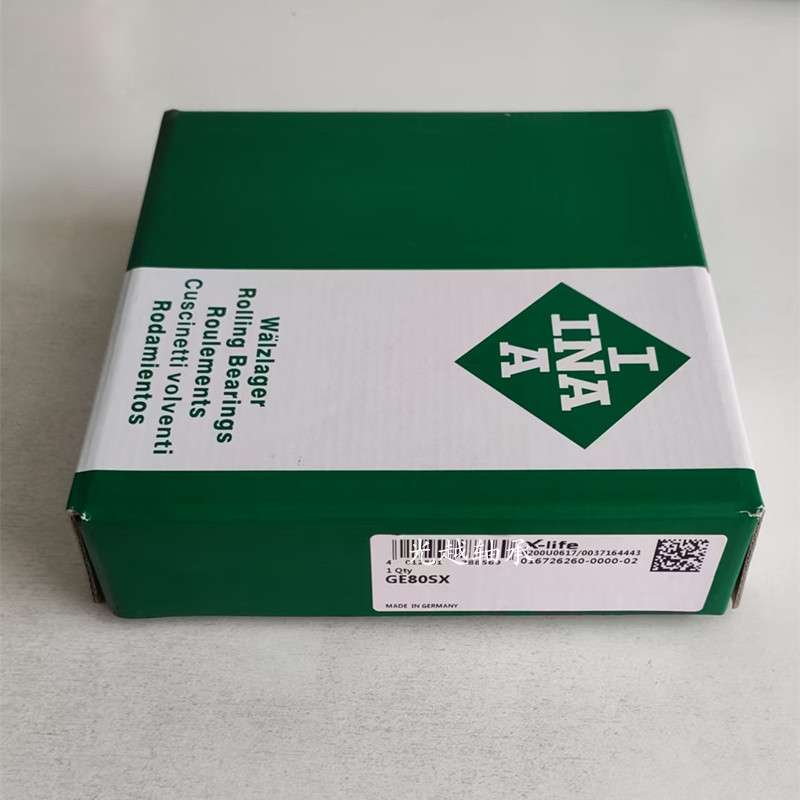 推力关节轴承 GE80SX有外球滑动面的内圈和内球滑动面的外圈组成