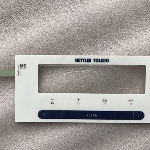 全新METTLER TOLEDO梅特勒托利多MS204系列按鍵膜按鍵面板