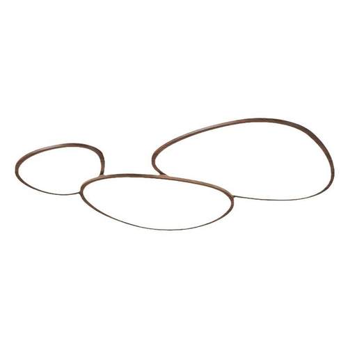 卧室吸顶灯中古风几何新款简约书房新中式复古超薄护眼主卧客厅灯