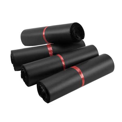 厂家递快袋物流包快装黑色打包塑料大号递袋子MKE高韧袋性现货