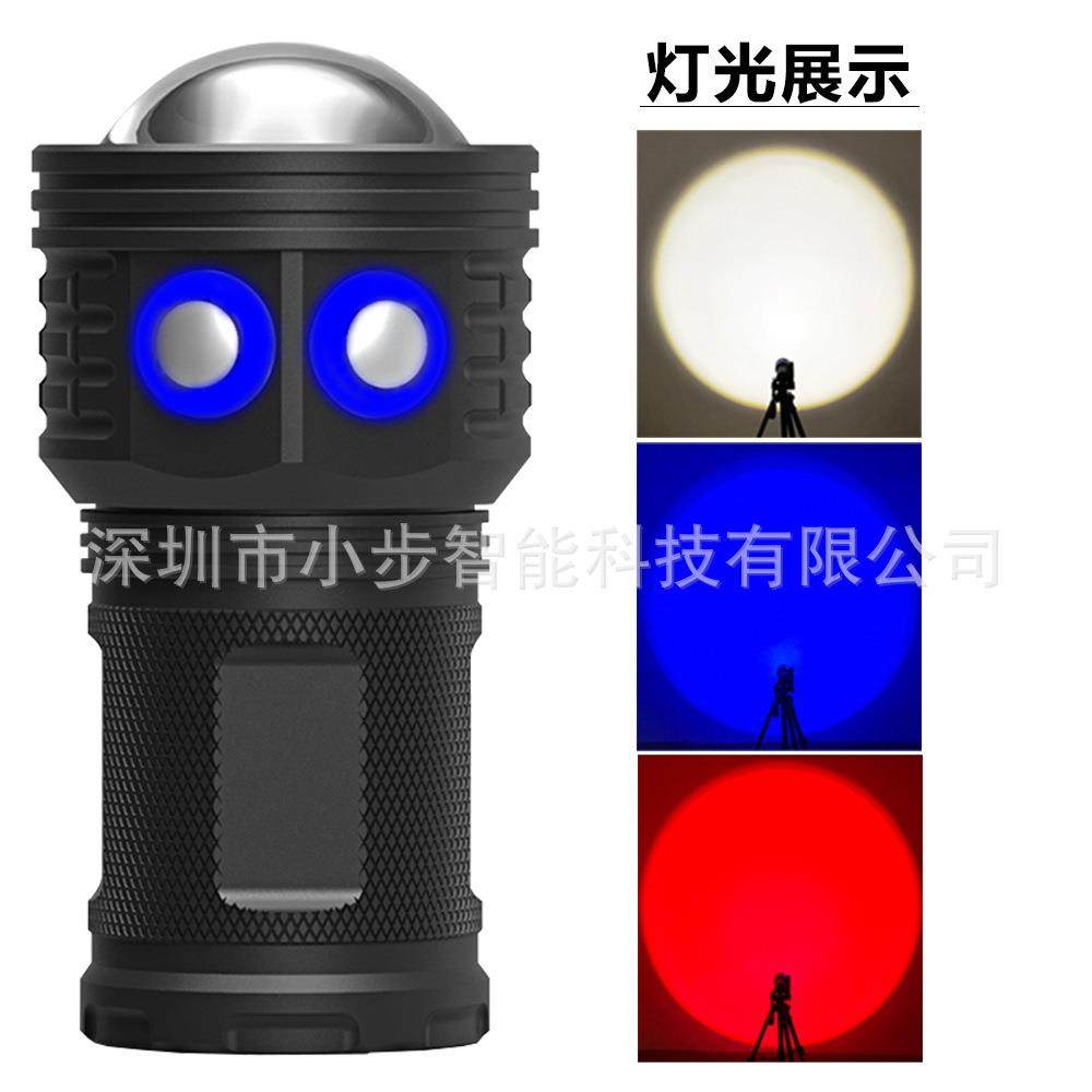 新款水下补光灯大COB灯珠夜潜水下摄影灯航空铝材耐腐蚀潜水80米