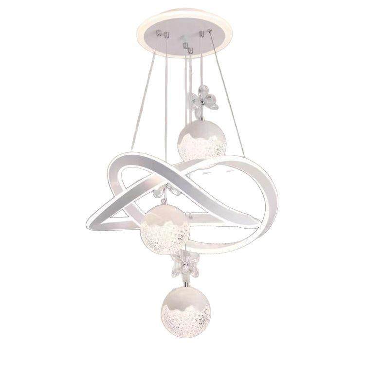 现代创意轻奢餐厅吊灯水晶灯家用led主卧室高级感客厅灯中山灯具,家装灯饰光源,智能吊灯,淘宝优惠券,粉丝福利购,淘宝优惠卷