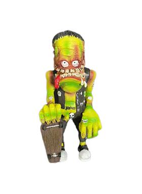 ngryBigMouthStatue愤怒的大嘴怪树脂摆件怪兽树脂工艺品