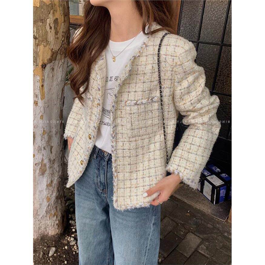 小个子小香风外套女秋季