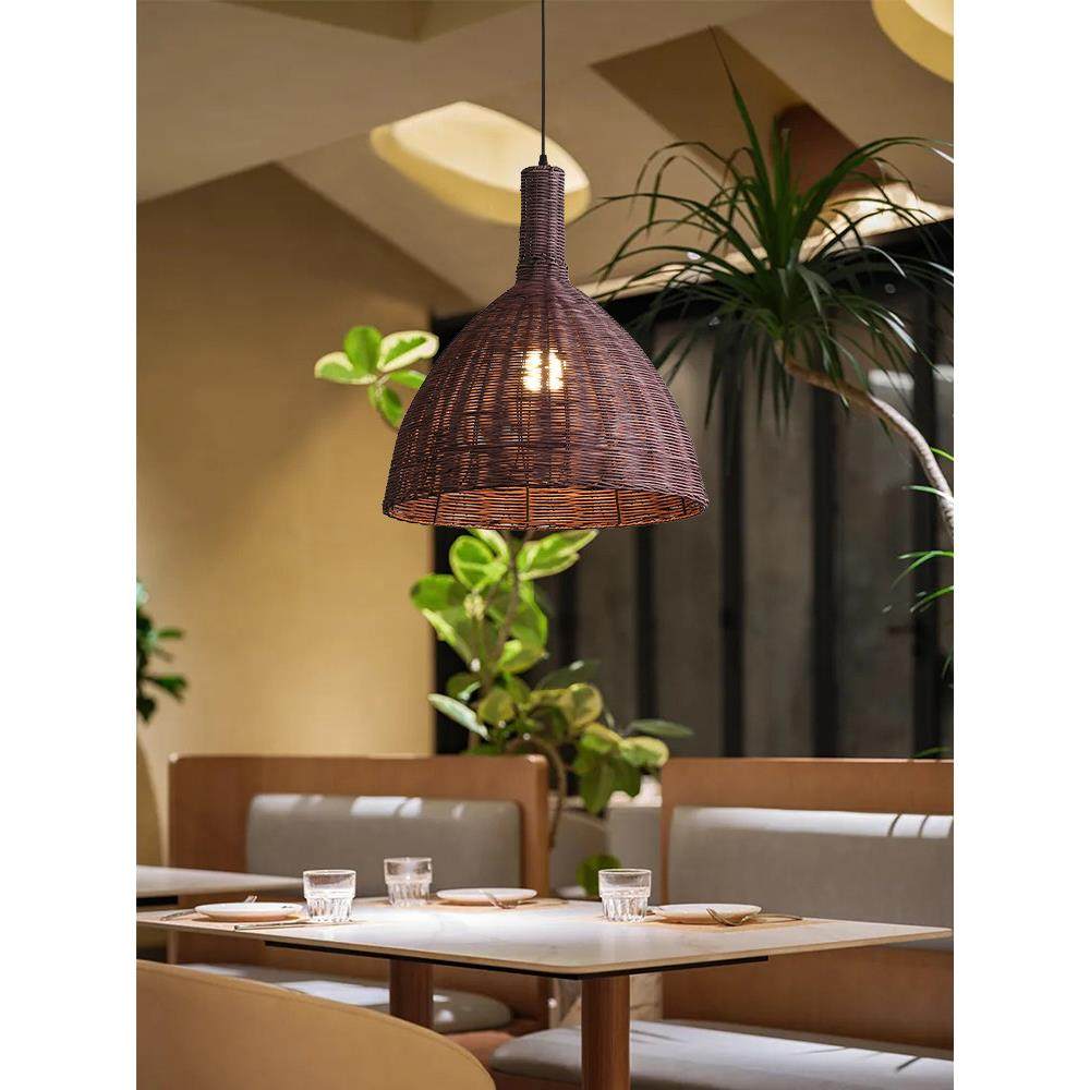 调性覆古餐厅藤艺吊灯个性民宿大厅卧室餐厅茶桌餐饮火锅装饰灯具,家装灯饰光源,酒店/宴会厅/餐饮吊灯,淘宝优惠券,粉丝福利购,淘宝优惠卷