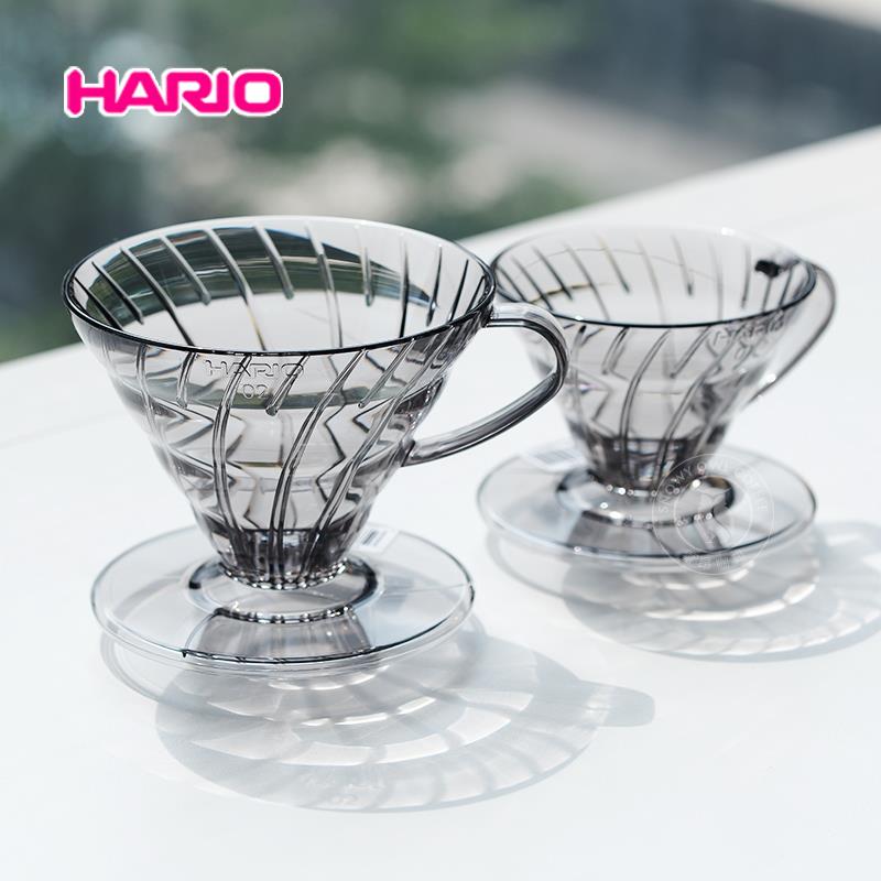 HARIO咖啡滤杯手冲咖啡V60滤杯Tritan树脂手冲漏斗锥型咖啡过滤杯