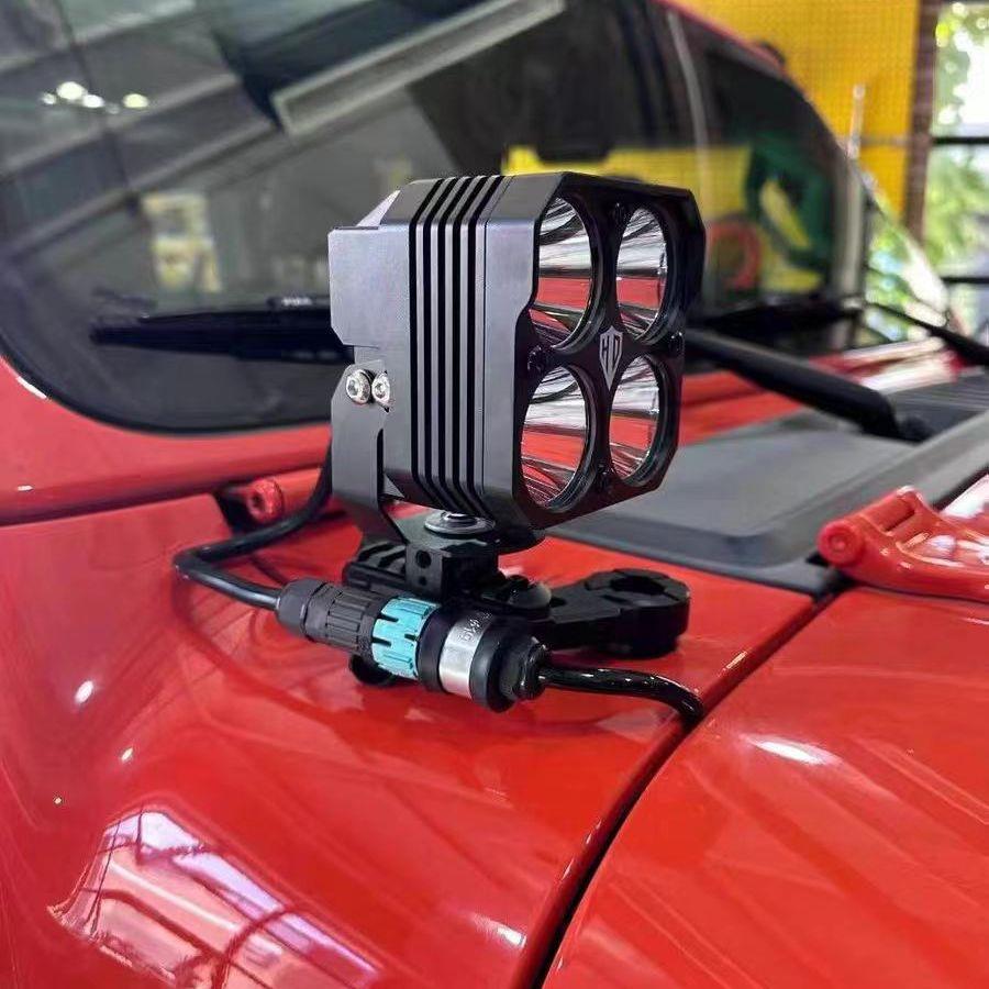 火弹H4pro加强版大功率LED辅助射灯坦克300越野车灯 牧马人 猛禽