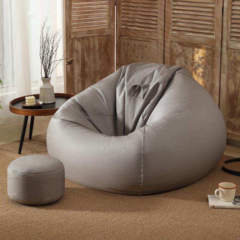 EPP懒人沙发豆袋榻榻米客厅阳台久坐舒适休闲单人躺椅新款科技布