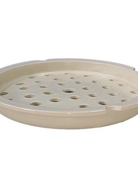 陶瓷蒸架土锅家用陶瓷蒸笼蒸格多用蒸菜蒸肉蒸笼沥水篮