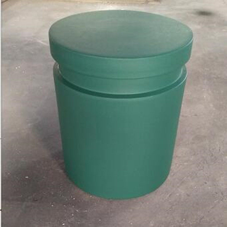 圆柱形茶几工艺品镁水泥摆件户外家具 现代简约园艺凳子厂家生产