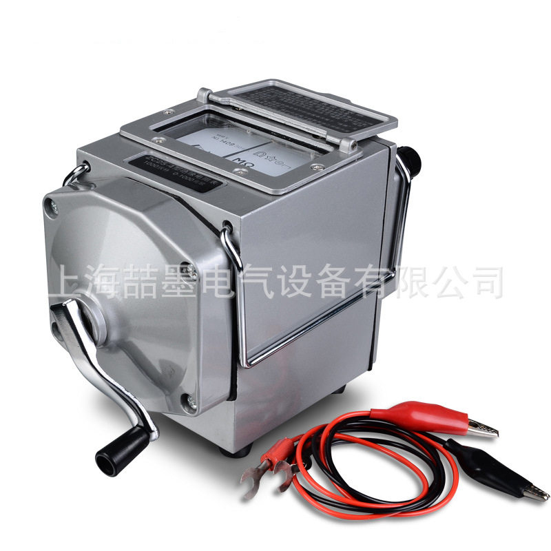 上海第六电表厂 250V兆欧表 ZC11D-2绝缘电阻表 摇表  梅格牌