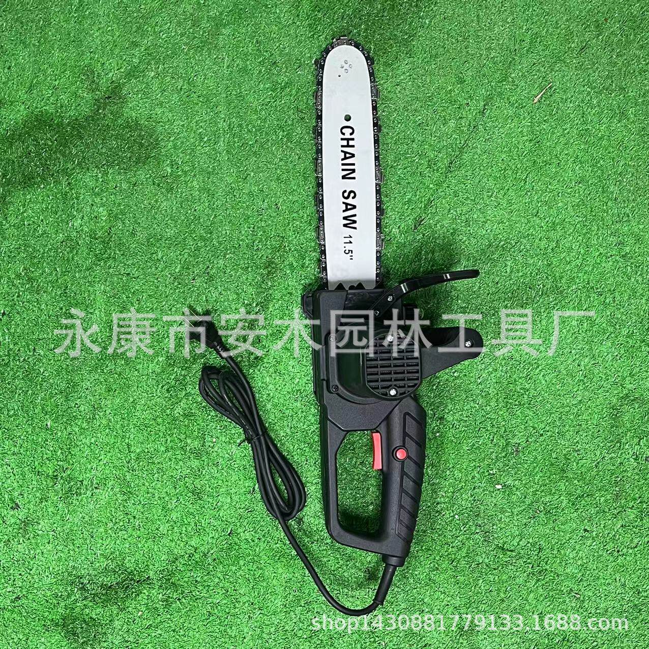供应充电式锂电锯伐木锯 修枝绿化小型便携式 跨境供应园林工具