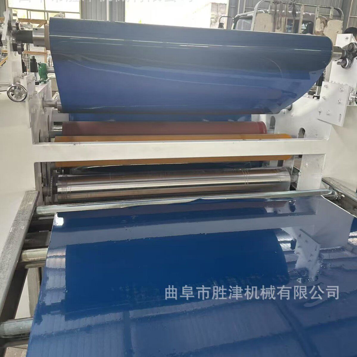 卫生间隔断覆膜机 厕所挡板PVC膜复合机 防水防潮抗倍特板贴面机