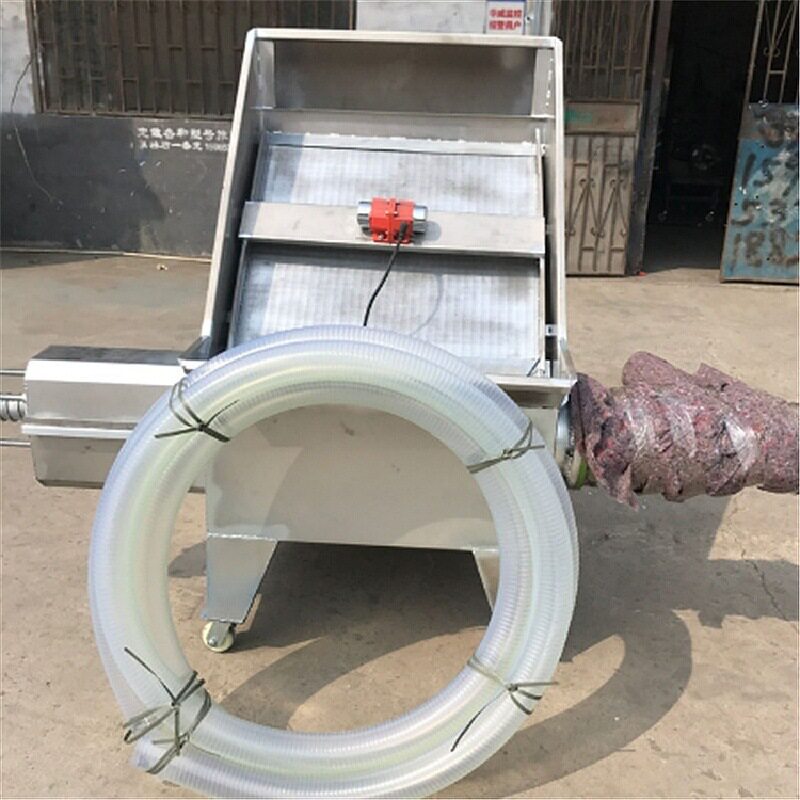 斜筛式固液分离机 养殖粪便干湿分离机 自动化粪水除臭处理机