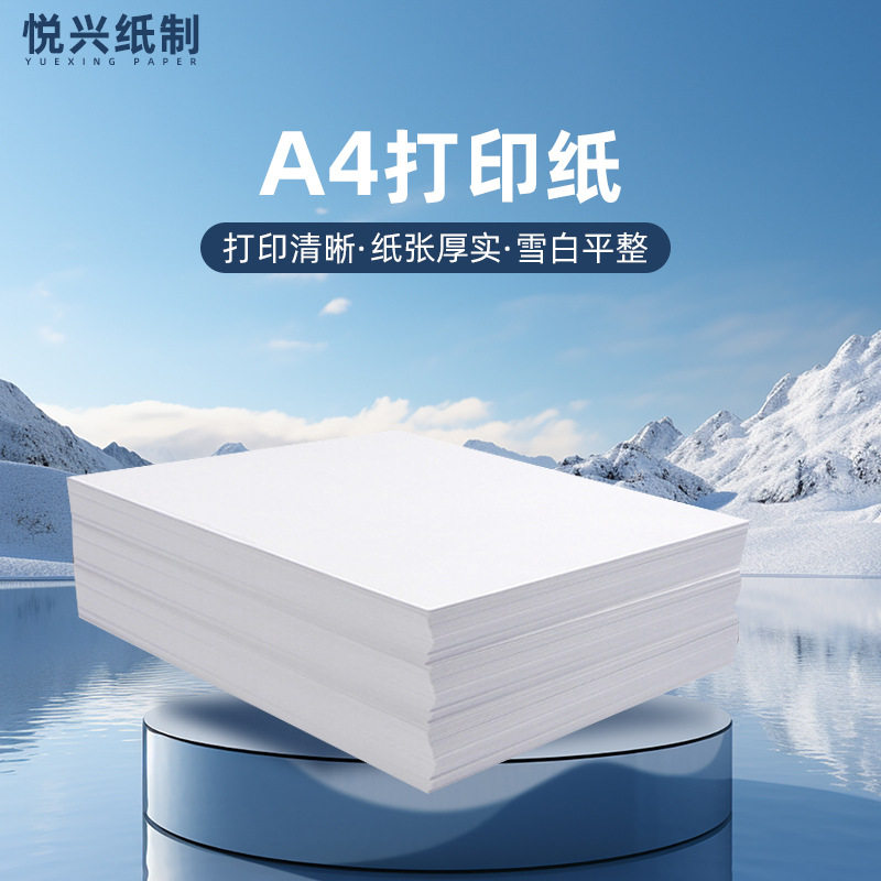 A4复印纸整箱a4打印纸办公用纸5000张/箱厂家批发加厚白纸打印机
