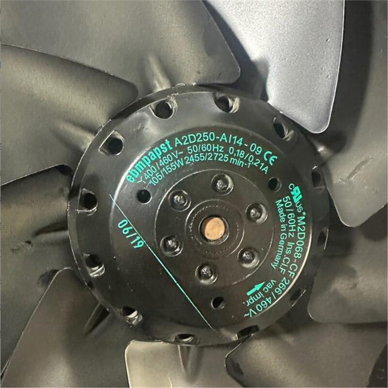 A2D250-AI14-09 M2D068-CF 400V/460V105W/155W 德国进口风扇