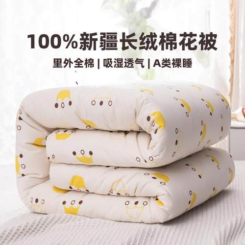 棉花被子单人纯手工棉被学生被褥春秋被棉胎定做床垫被芯冬被加厚