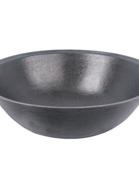 农村老式土灶大铁锅80公分八12印大锅炖加深家用的生铁锅炒菜商用