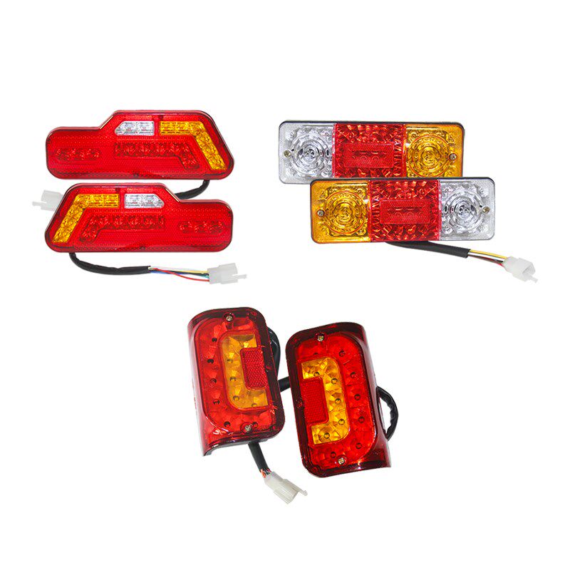 江苏金彭电动三轮车后尾灯LED转向灯刹车灯12V48V原装原厂灯包邮