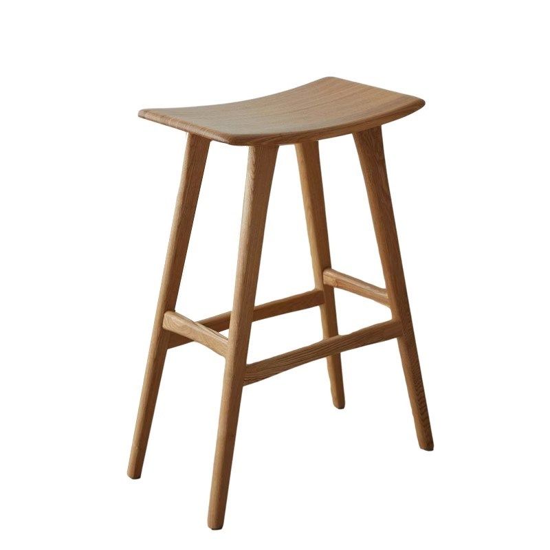 精选家用高脚椅接待椅吧台凳子胡桃木色咖啡厅酒店吧台椅马鞍凳实,住宅家具,家用高脚椅,淘宝优惠券,粉丝福利购,淘宝优惠卷
